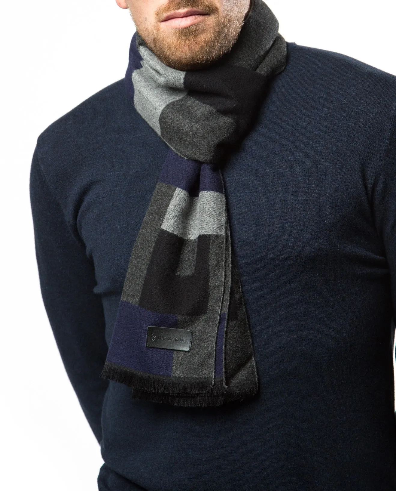 Abstract Block Business Fashion Scarf