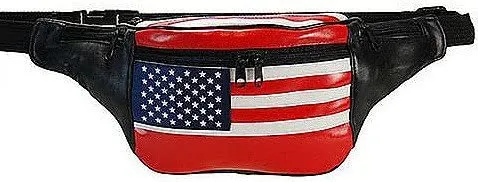 American Flag Fanny Pack style - 962AL