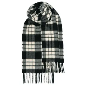 Beau Luxury Cashmere Scarf - Macfarlane Black and White