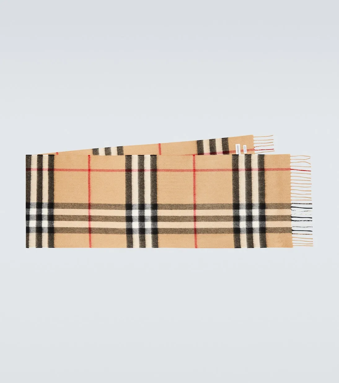 Burberry cashmere scarf, beige