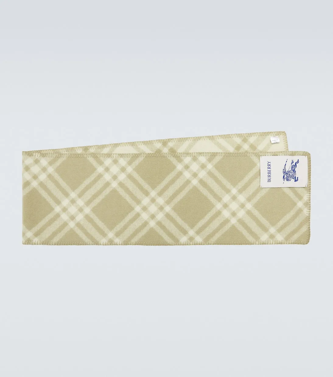 Burberry check wool scarf Burberry, beige