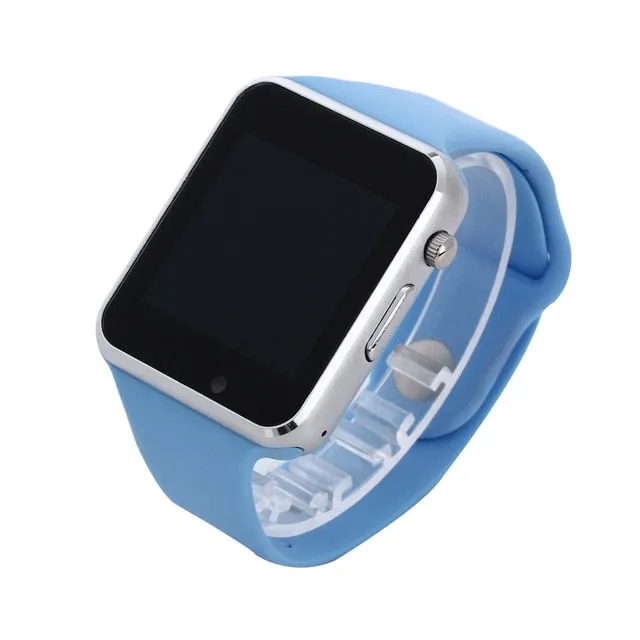 Free Shipping A1 WristWatch Bluetooth Smart Watch Sport Pedometer with SIM Camera Smartwatch For Android Smartphone Russia T15