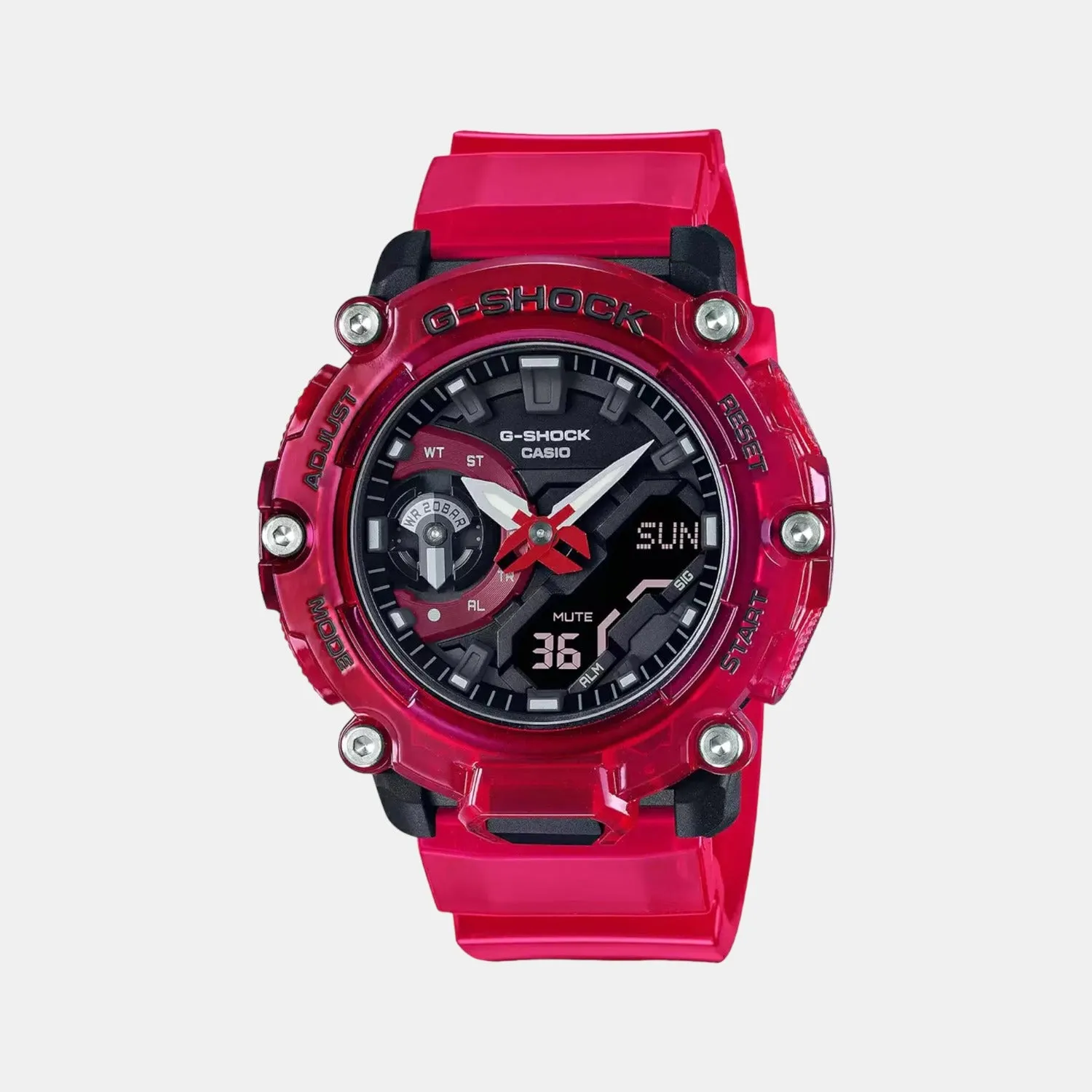 G-Shock Men's Analog-Digital Resin Watch G1217 - GA-2200SKL-4ADR