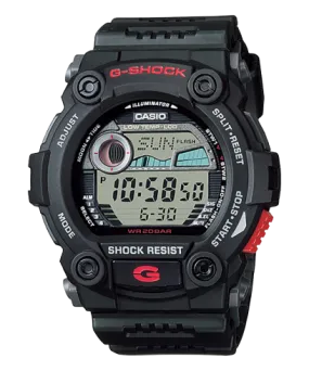 G-Shock Men's Watch Digital, Grey Dial Black Resin Band, G-7900-1DR