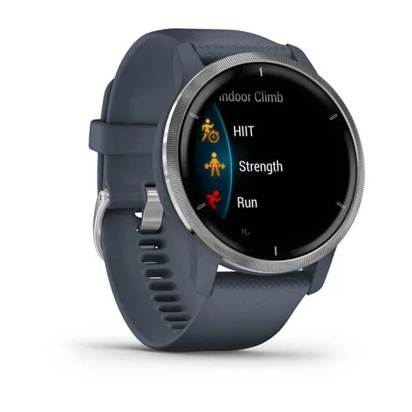 Garmin Venu 2 smartwatch, blue granite