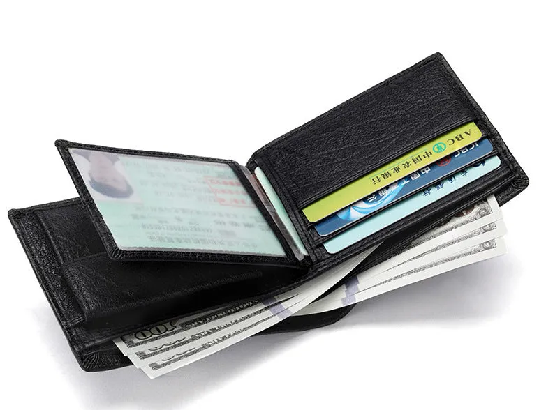 GWA016 - Ming Clan Multi-Card Men's Leather Wallet