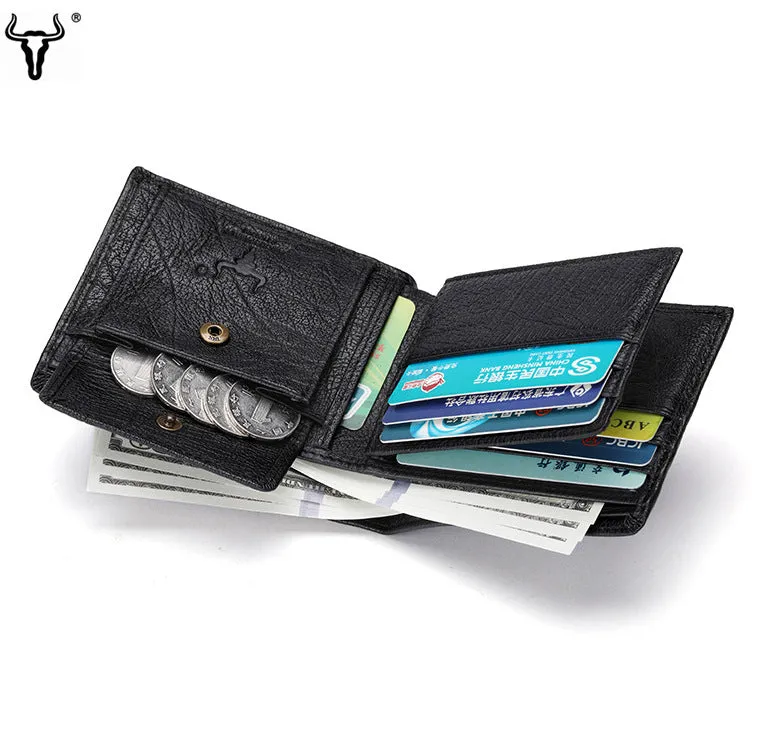 GWA016 - Ming Clan Multi-Card Men's Leather Wallet