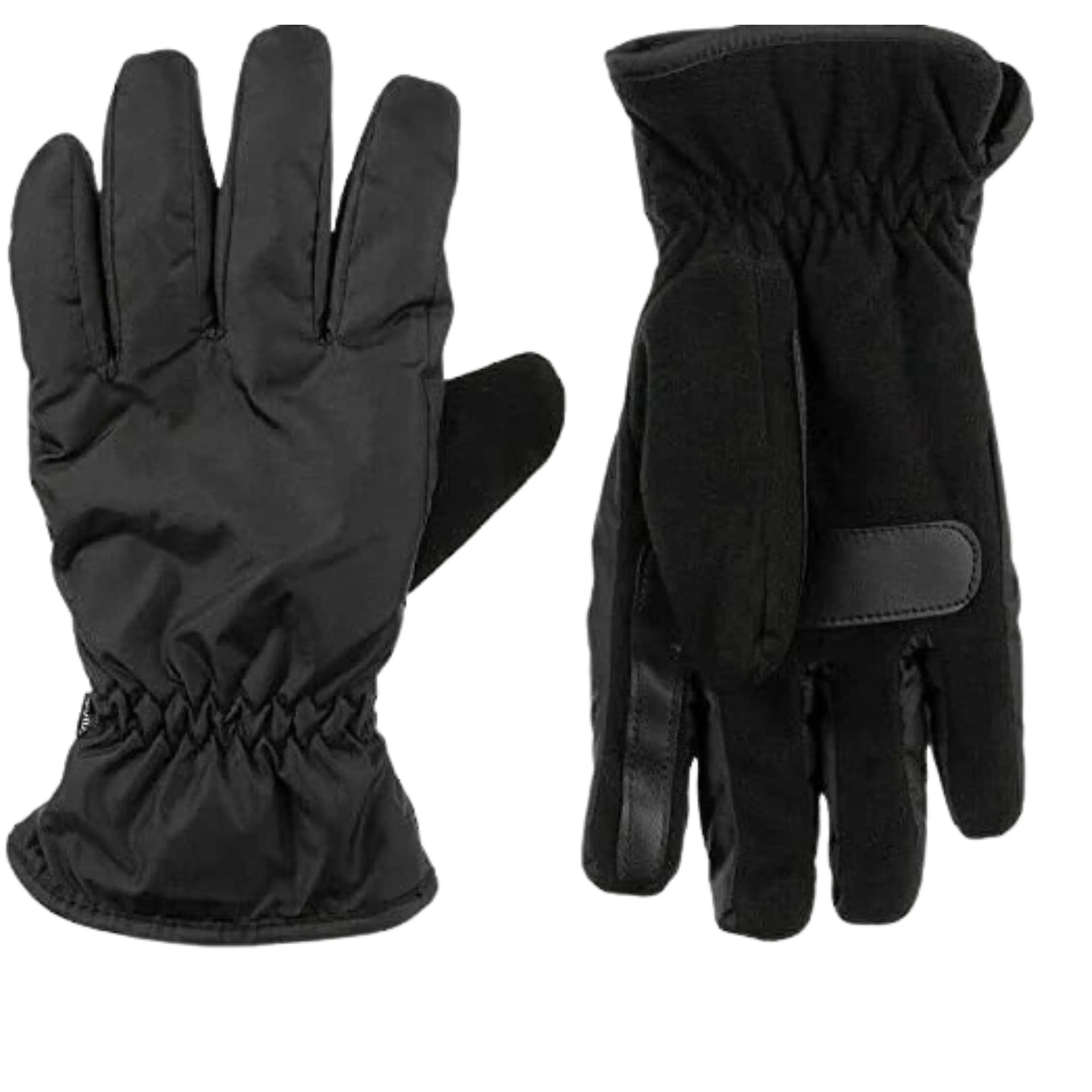 ISOTONER -  Men Touchscreen Black Gloves