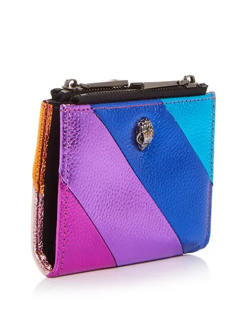 KURT GEIGER LONDON Multi-Stripe Leather Wallet, Multi