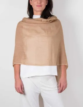 Light Brown Wedding Shawl