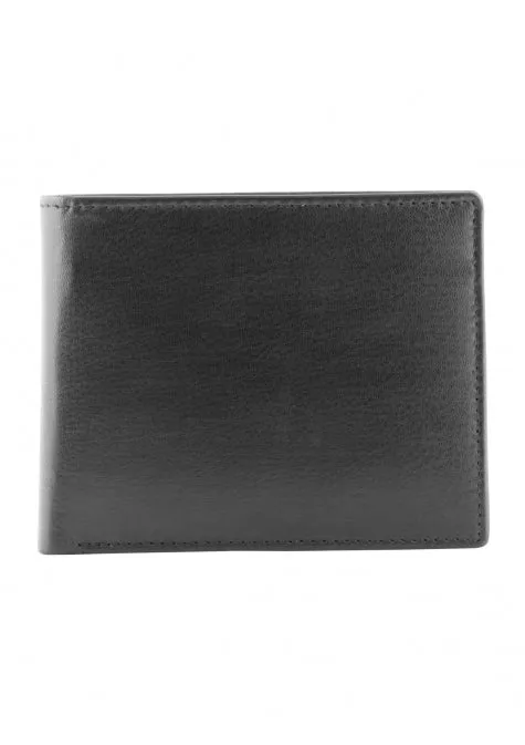 Mancini Leather Men's Wallet with Left Wing RFID