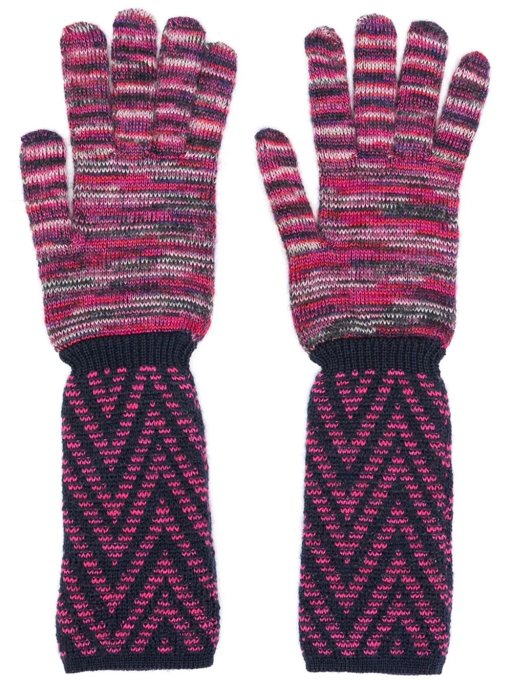 Missoni Gloves Fuchsia