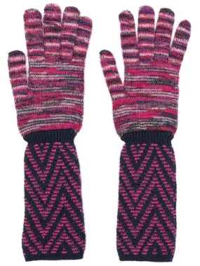 Missoni Gloves Fuchsia