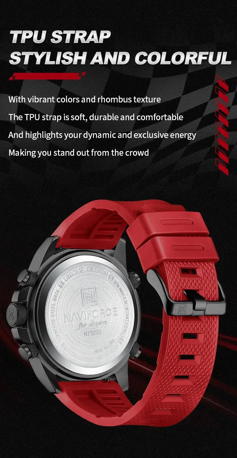 NAVIFORCE Sports Multifunctional Watch