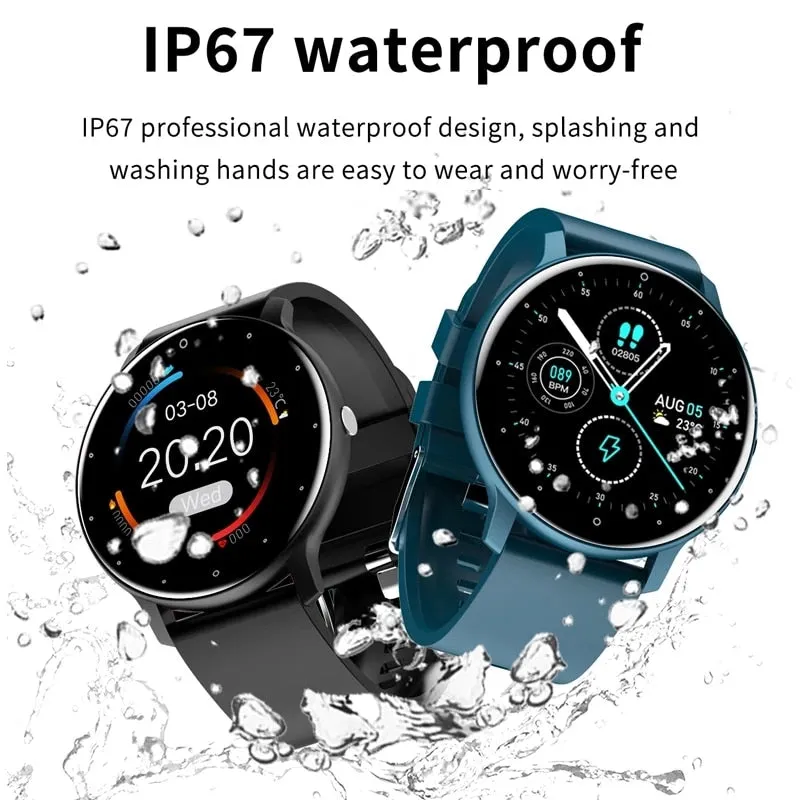 New Smart Watch Men Full Touch Screen Sport Fitness