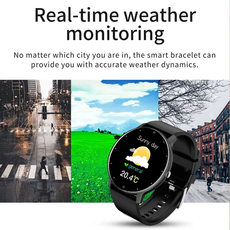 New Smart Watch Men Full Touch Screen Sport Fitness