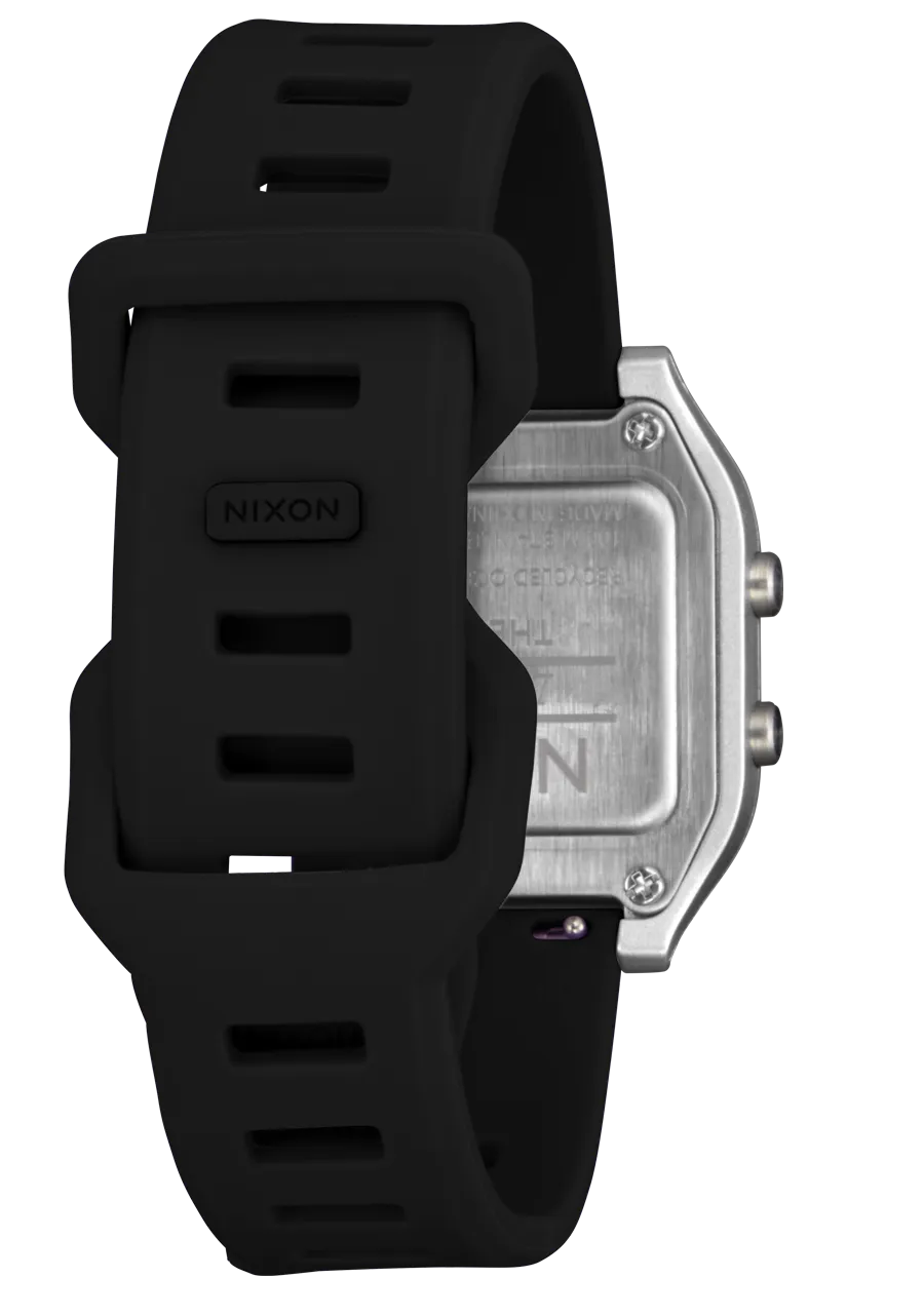 Nixon Ripper Digital Watch  - SILVER/BLACK