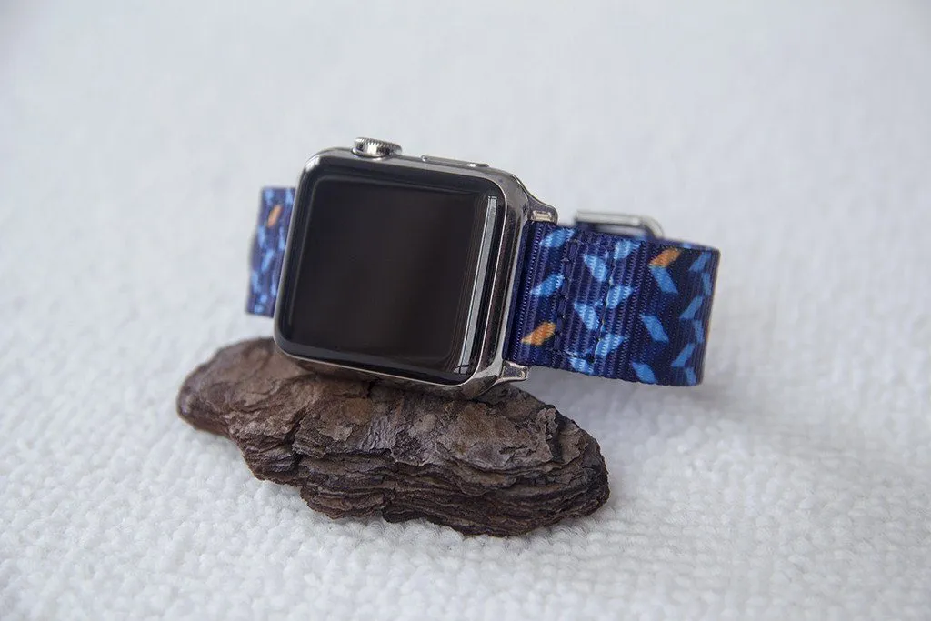 Ocean Chevron 2 Piece Graphic Watch Strap