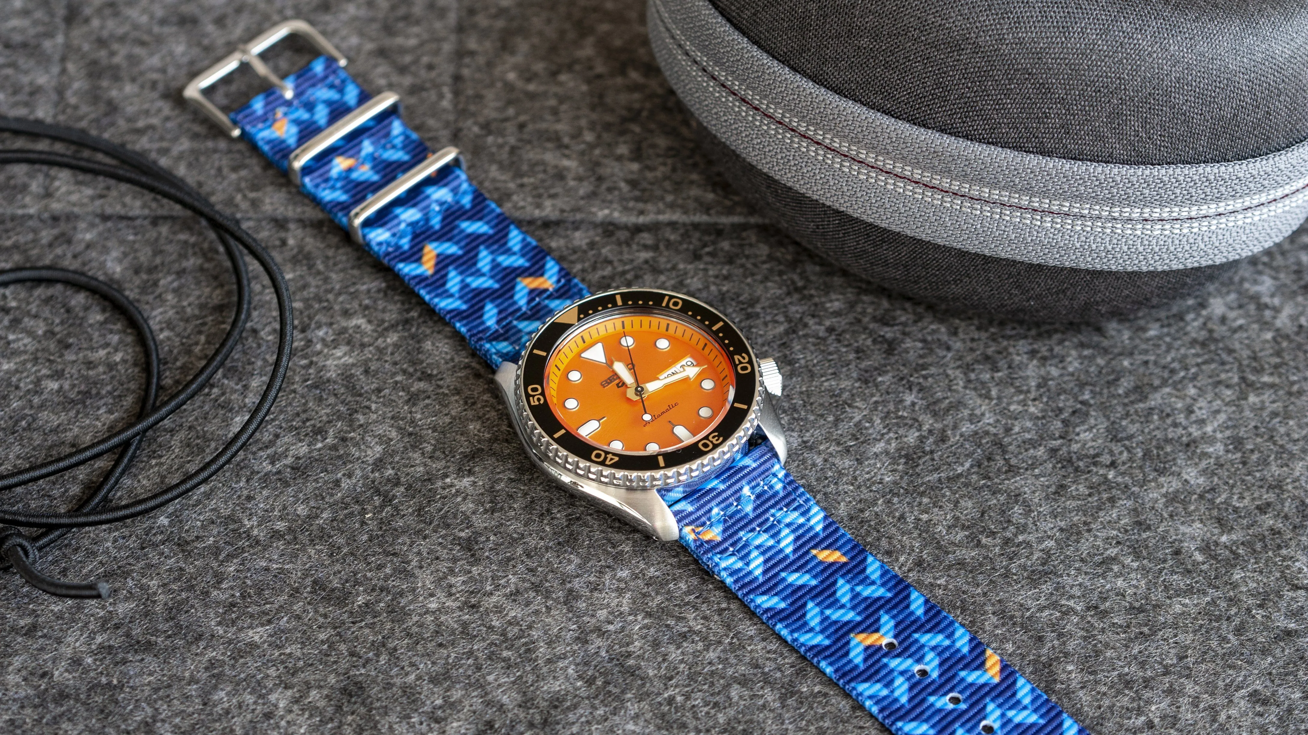 Ocean Chevron 2 Piece Graphic Watch Strap