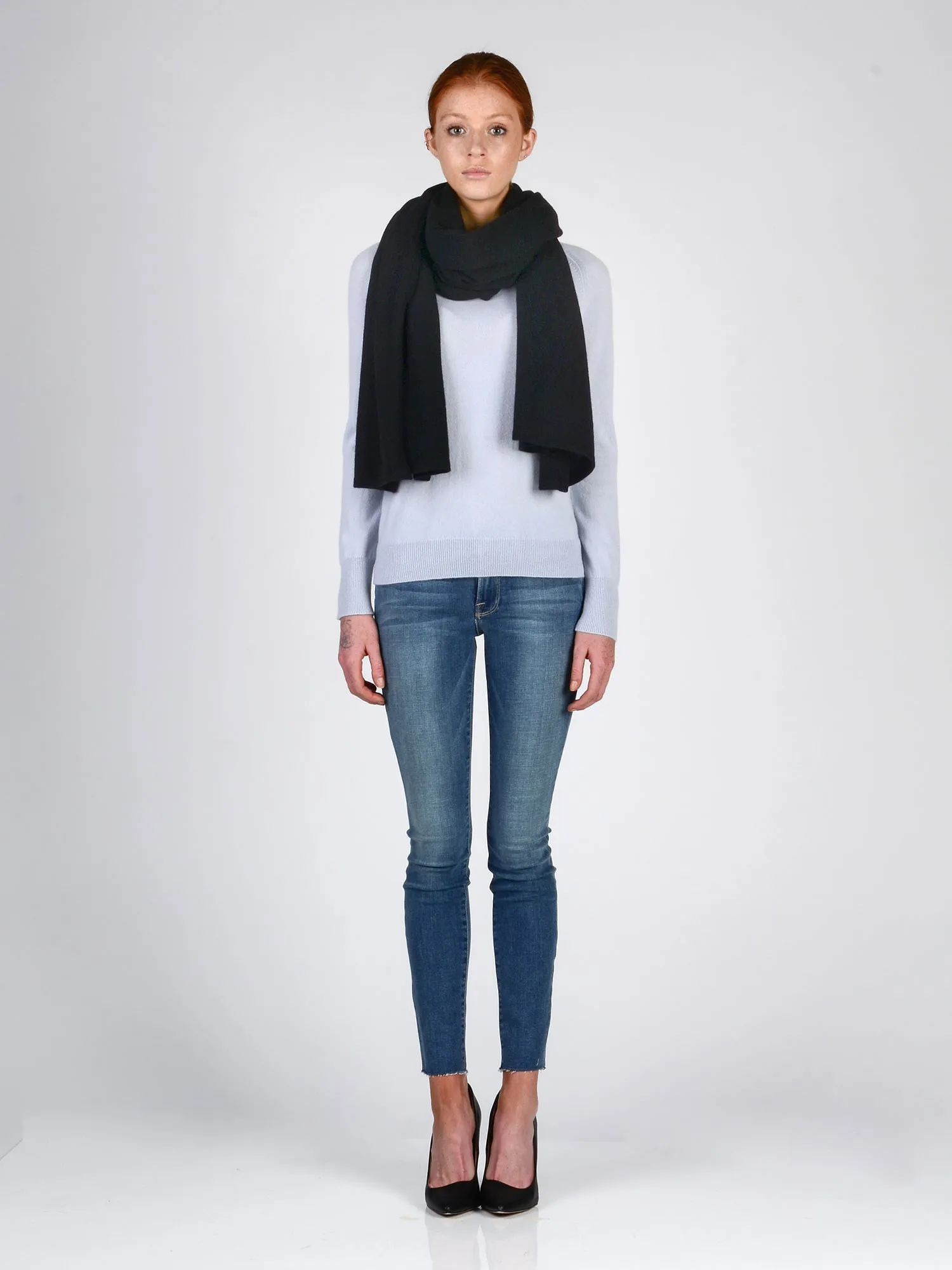 Oversized Scarf_Black