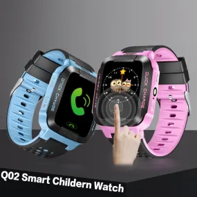 Q528 Y21S Baby Smart Watch With SOS Call Camera Touch Screen Lighting Phone Positioning Location Children Watch for Android IOS