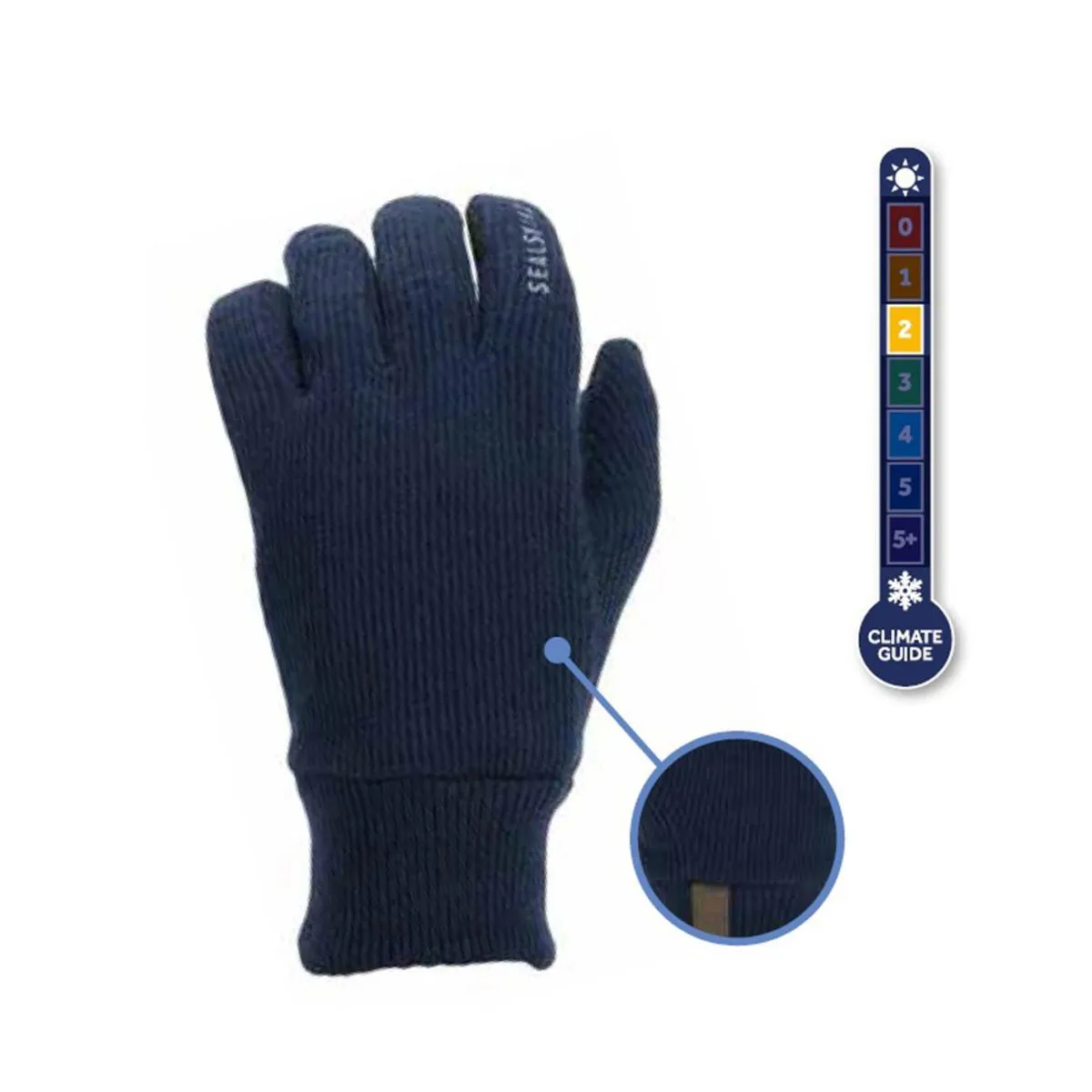 Sealskinz Windproof All Weather Knitted Gloves