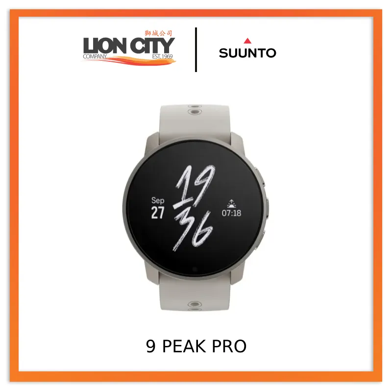 Suunto 9 Peak Pro Titanium Sand