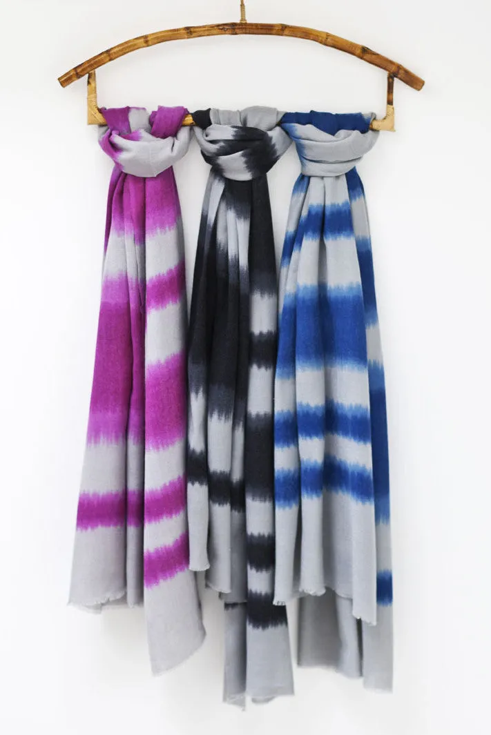 Tie-dye Merino Wool Scarves