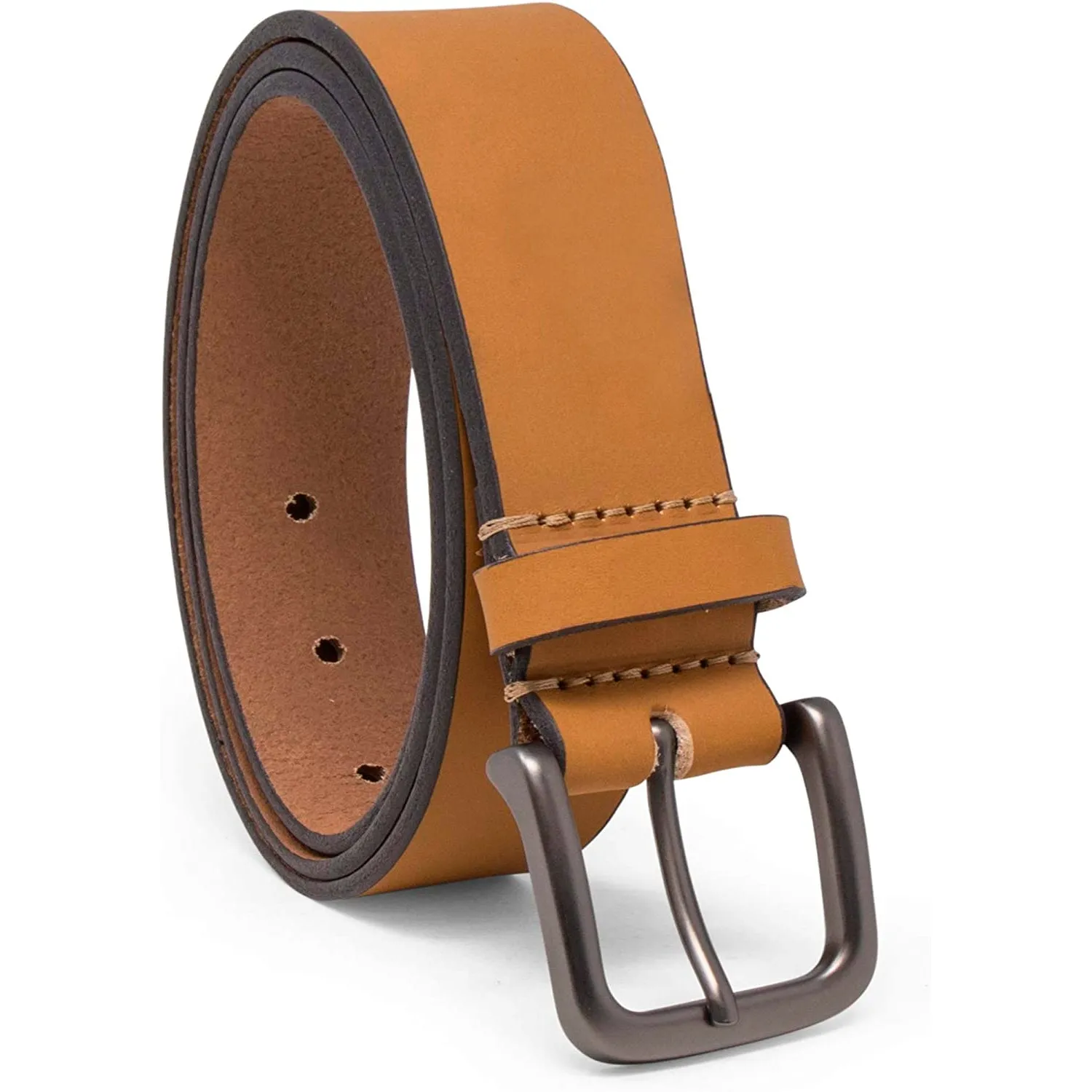 Timberland | Men's Classic Leather Jean Belt | Color Wheat