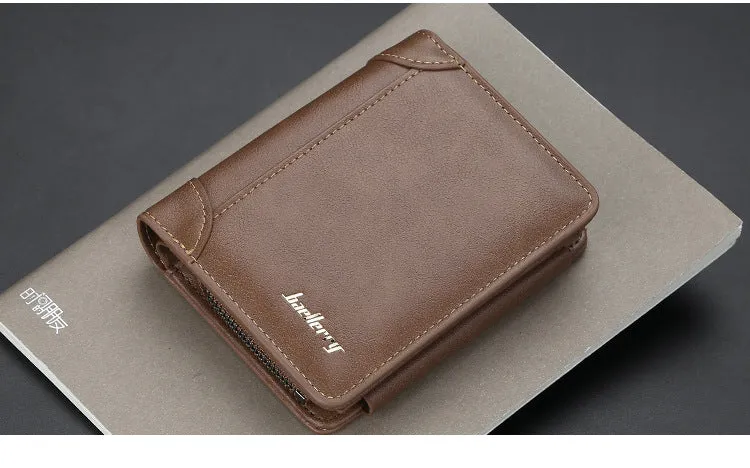 WA304 - Baellerry three-fold zipper Wallet