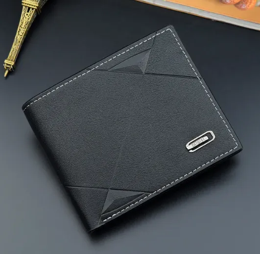 WA333 - Stylish Black Men's Fashion Wallet