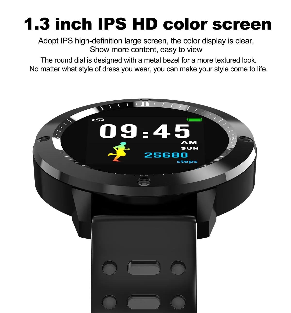 Waterproof Tempered glass Activity Fitness tracker