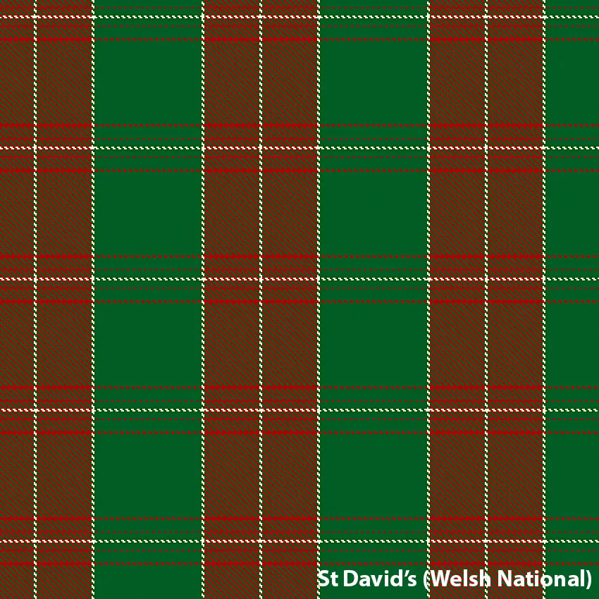 Welsh Tartan Scarves